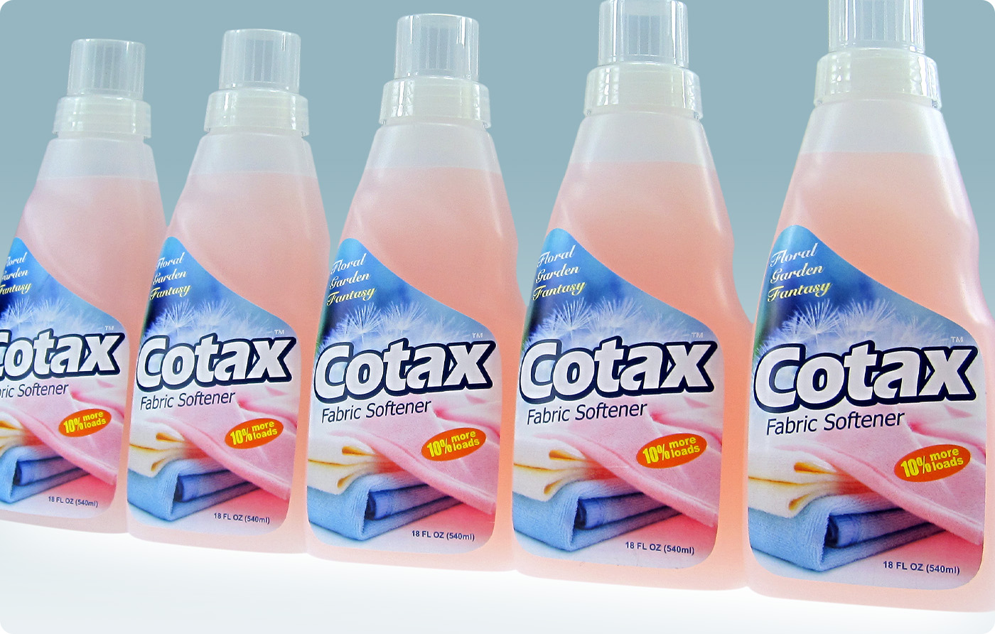 Cotax daily product company-Cotax fabric softener-bottle design